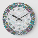 Recherche de ethniques horloges Floral