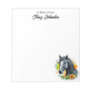 Recherche de cheval blocsnotes Nature