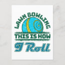 Recherche de pelouse cartes postales Bowling