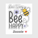 Recherche de abeilles drôles autocollants Heureux