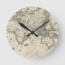 Recherche de vintage map horloges Travel maps
