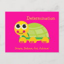 Recherche de tortues cartes postales Illustration