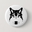 Recherche de tête loup badges Visage