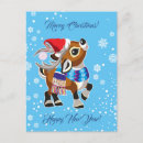Recherche de caribou noël cartes postales Cerf