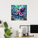 Recherche de poulpe bleu posters Nautique