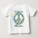 Recherche de paix bébé tshirts Ukraine