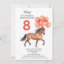 Recherche de any age anniversaire invitations Cheval