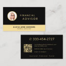 Recherche de investissements cartes visite Professions administratives