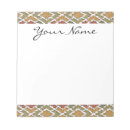 Recherche de zigzag blocsnotes Monogramme