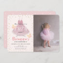 Recherche de ballerine mignonne invitations Pour enfants