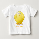 Recherche de petit poussin bébé vêtements Jaune