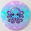 Recherche de dessin poulpe badges Océan