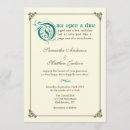 Recherche de princesse mariage invitations Heureusement pour toujours