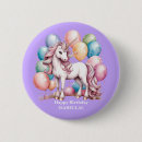 Recherche de licorne mignonne badges Enfants