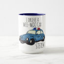 Recherche de dessin de voiture tasses Humour