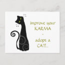Recherche de adoption de chat cartes postales Mignon