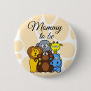 Recherche de baby shower singe badges Girafe