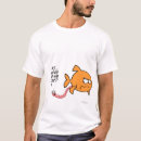 Recherche de poissons de bande dessinée tshirts Poisson rouge