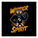 Recherche de guerrier posters Esprit
