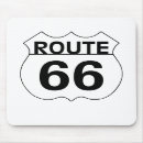 Recherche de route 66 tapis souris Rétro