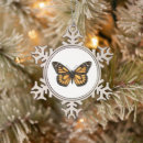 Recherche de papillon de monarque ornements Noir