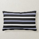 Recherche de rayures blanches noires coussins Gris