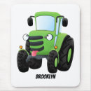 Recherche de tracteur tapis souris Vert