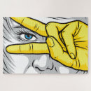 Recherche de visages puzzles Yeux