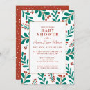 Recherche de christmas baby shower invitations Floral