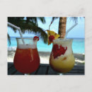 Recherche de boisson tropicale cartes postales Océan