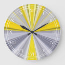 Recherche de jaune et gris horloges Tendance