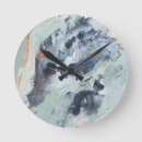Recherche de bleu pastel horloges Moderne