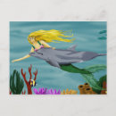 Recherche de sirène cartes postales Poisson