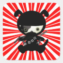 Recherche de ninja autocollants Bande dessinée
