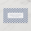 Recherche de motif japonais cartes visite Blanc