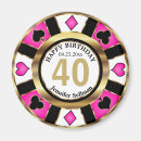 Recherche de or rose magnets Anniversaire
