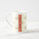 Recherche de motif bohème tasses Fleurs de printemps