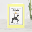 Recherche de terrier boston anniversaire cartes Chien
