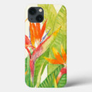 Recherche de oiseau fleurs paradis tropical coques Aquarelle