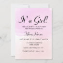 Recherche de pastel pink baby shower fille invitations Pour tous
