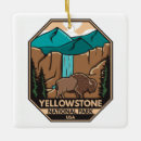 Recherche de bison ornements Parc national de yellowstone