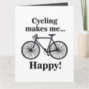 Recherche de cycliste anniversaire cartes Mignon