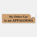 Recherche de appaloosa voiture autocollants Équestre