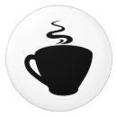 Recherche de café boutons et poignées de porte Logo