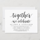 Recherche de ensembles de de mariage invitations Noir et blanc
