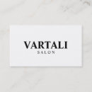 Recherche de styliste de mode cartes visite Noir