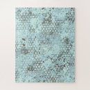 Recherche de hexagone puzzles Nid d'abeille