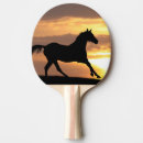 Recherche de chevaux raquettes ping pong Noir