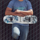 Recherche de loup skateboards Aquarelle