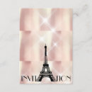 Recherche de paris bridal shower invitations Eiffel